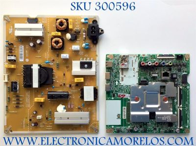 KIT DE TARJETAS PARA TV LG 4K·UHD·HDR SMART TV / MAIN EBT66461302 / EAX69083603 / EAX69083603(1.0) / FUENTE 65769211 / EAY65769211 / EAX69083101 / LGP65T-20U1 / DISPLAY HV650QUB-N9E / PANEL NC650DQG-ABHX5 / MODELO 65UN7300PUF / 65UN7300PUF.BUSFLKR